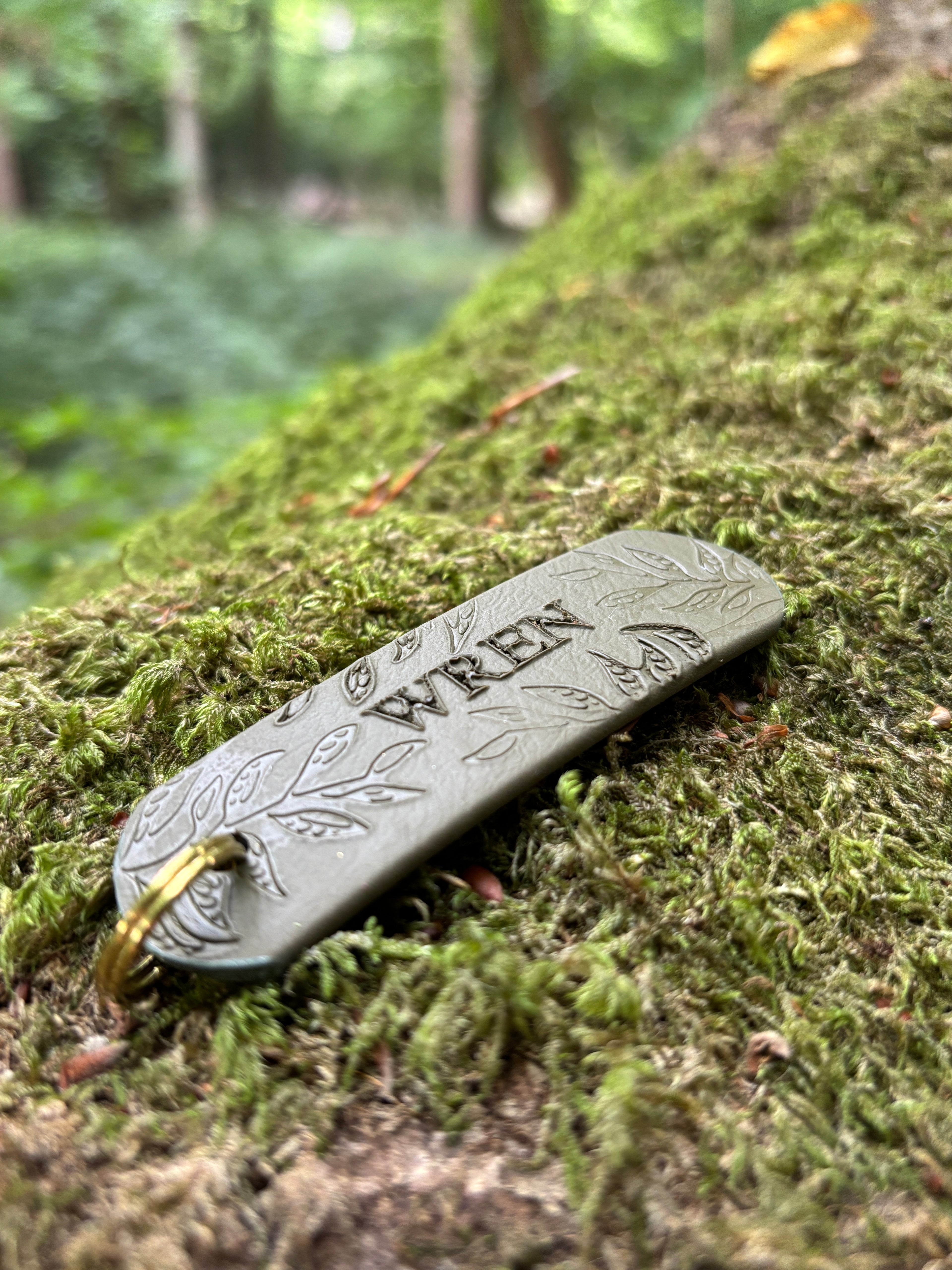 Waterproof Embossed Personalised Dog Tag