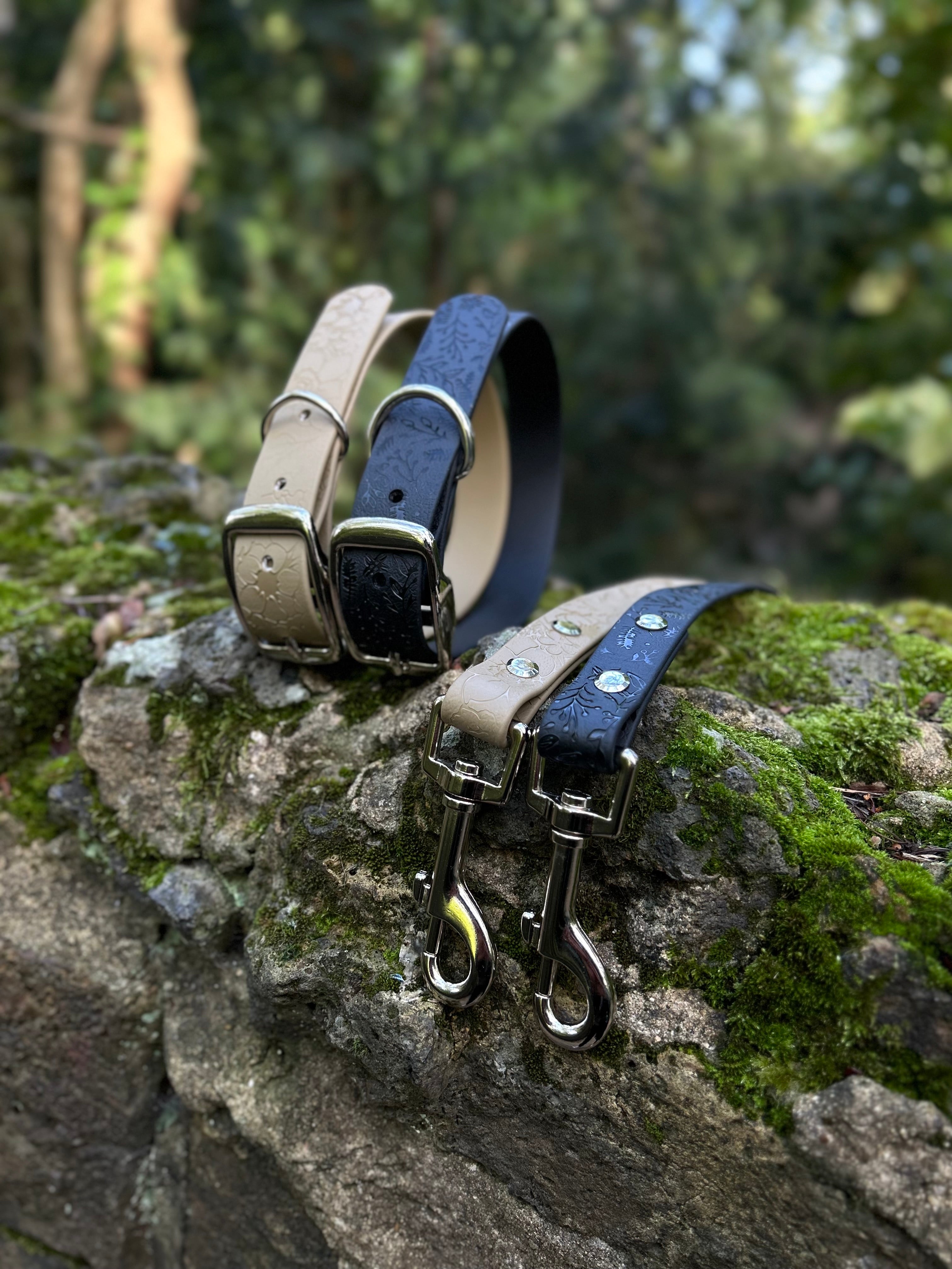 Embossed Waterproof Dog Collar