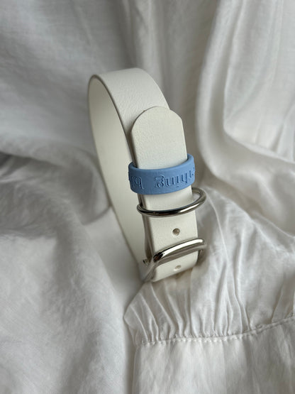 “Something Blue” Dog collar loop / wedding keepsake / token