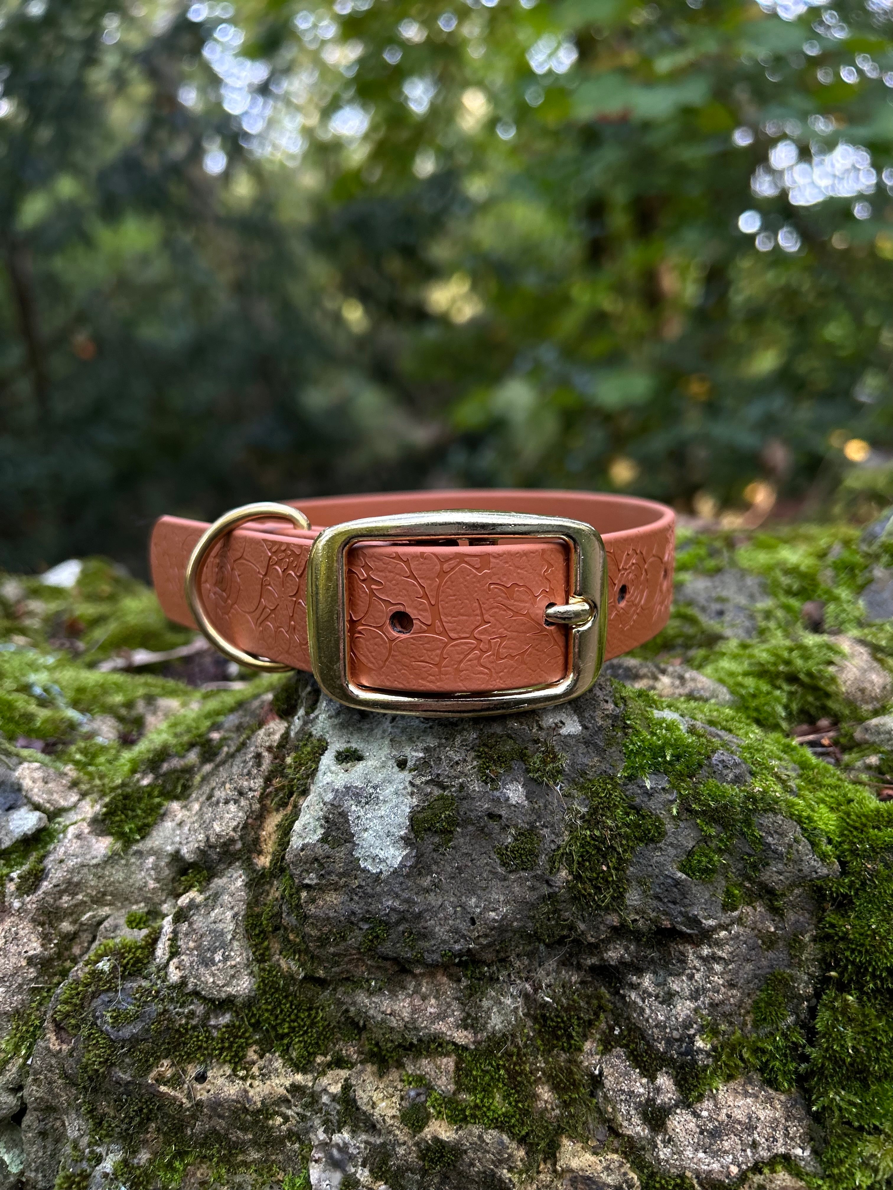 Embossed Waterproof Dog Collar
