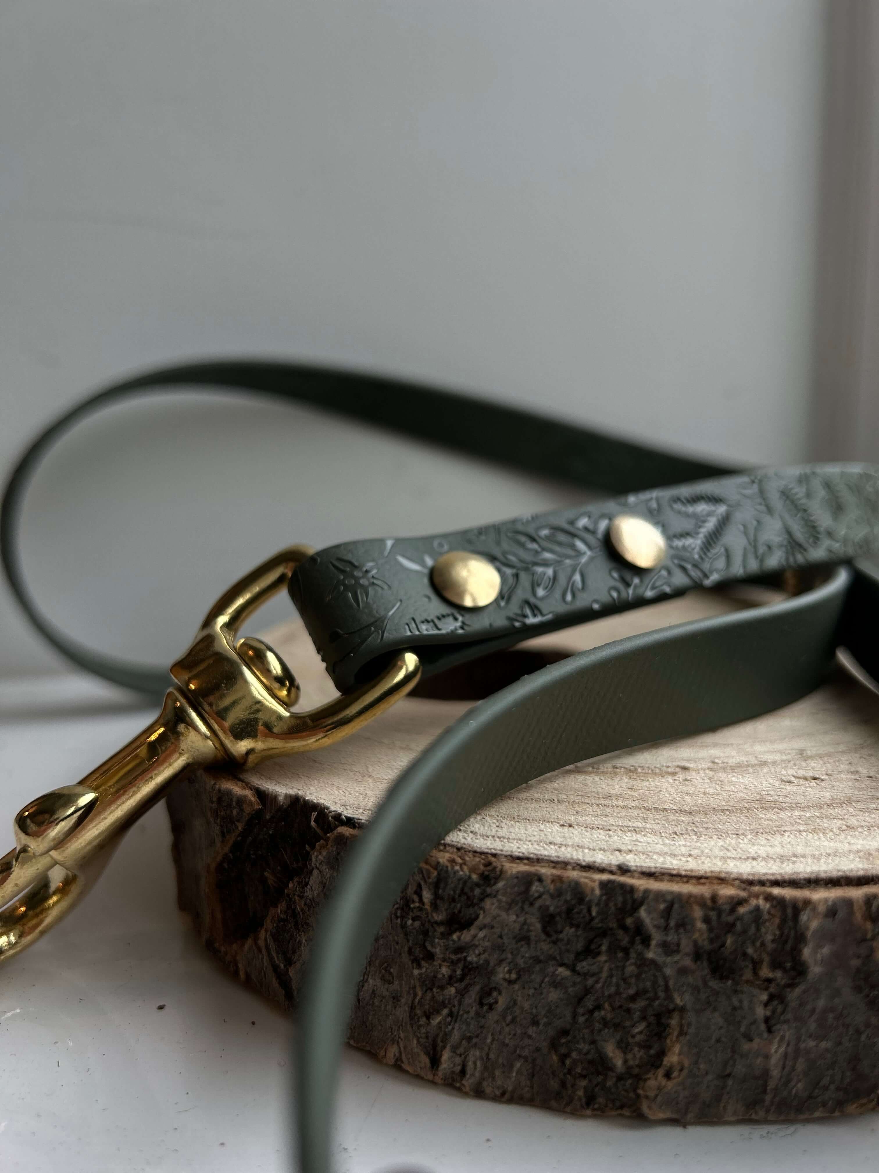 Embossed Waterproof Dog Lead