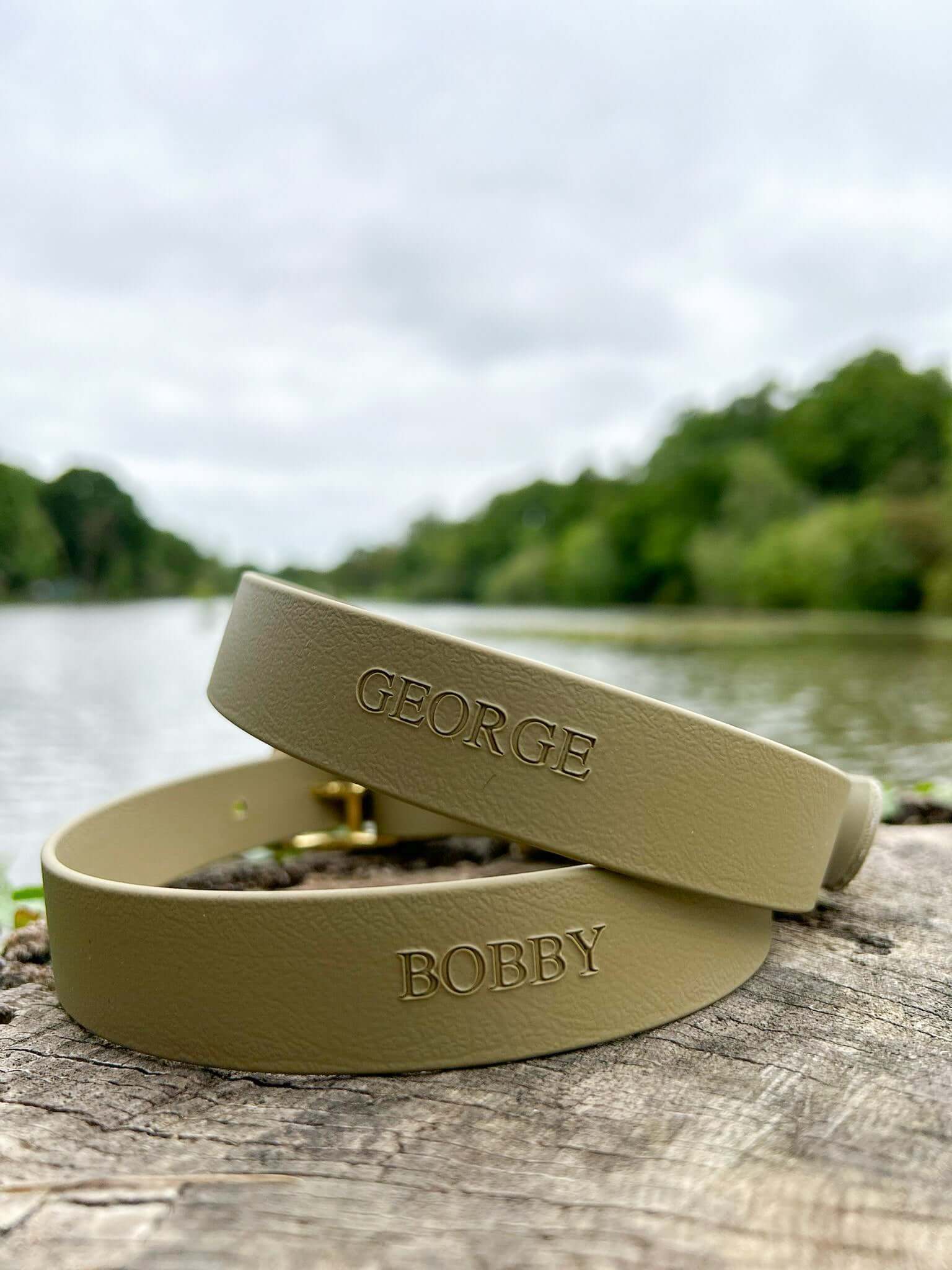 Classic Waterproof Dog Collar | Personalised Dog Name