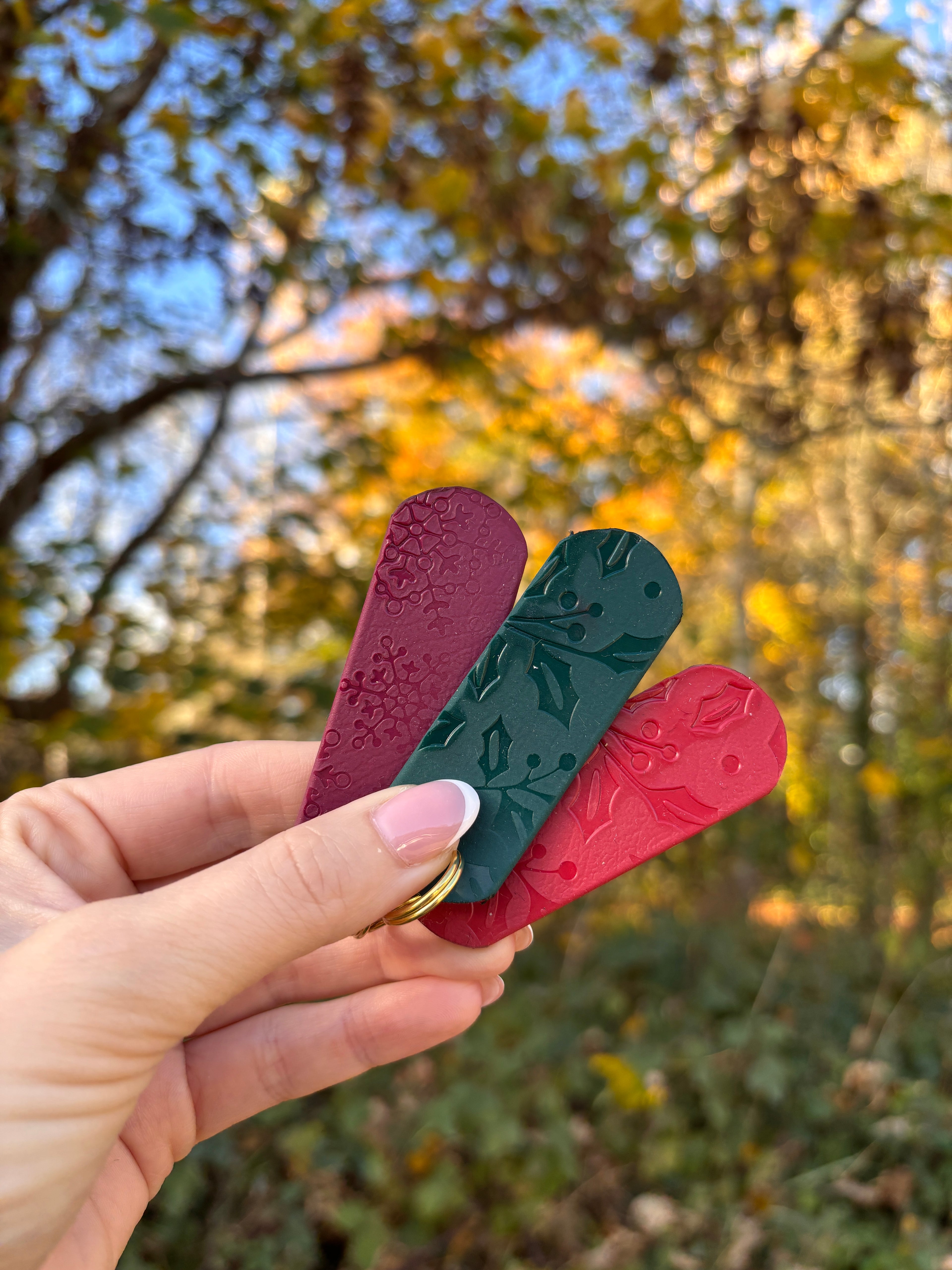 Winter Waterproof Embossed Personalised Dog Tag