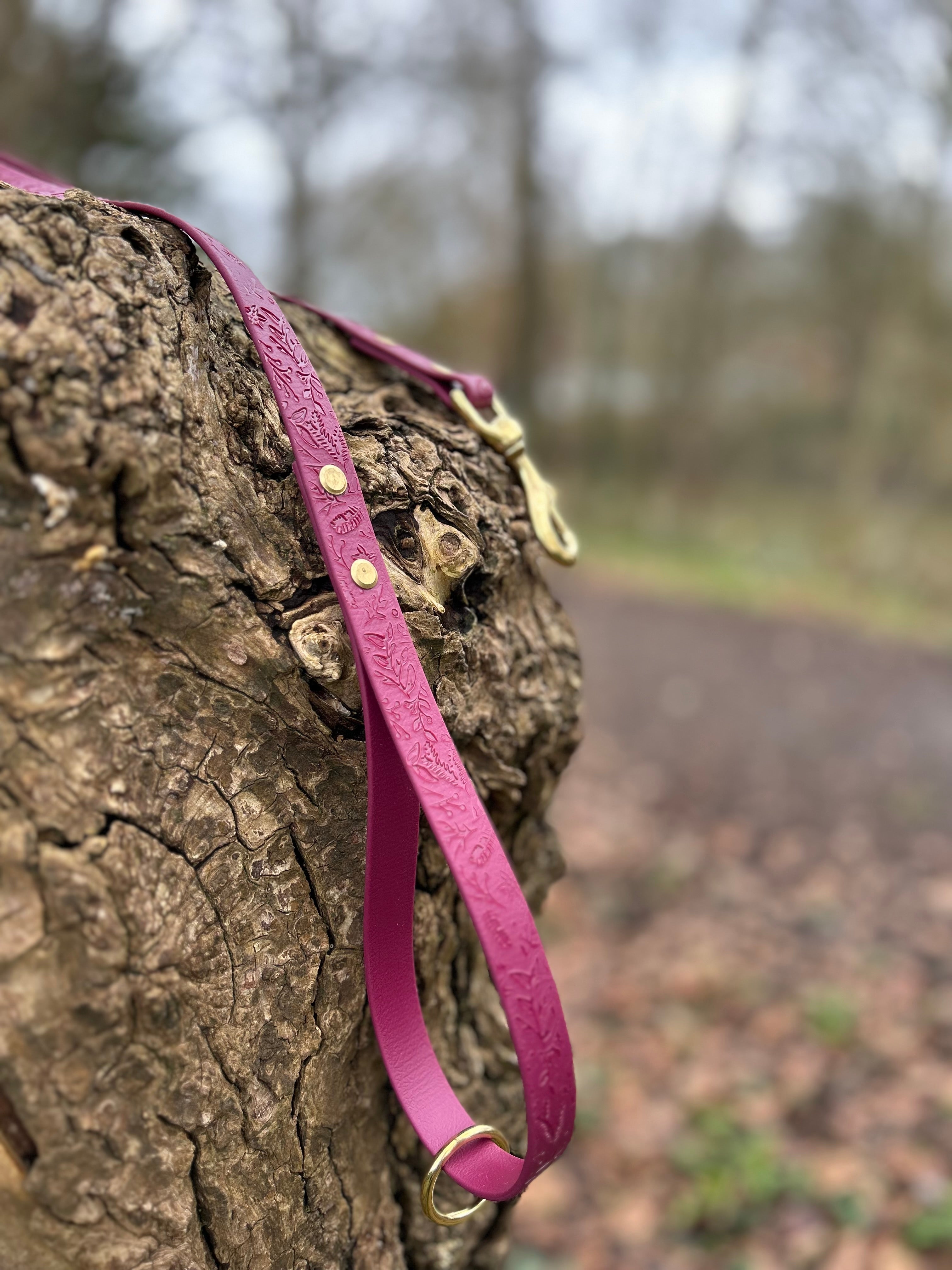 Embossed Waterproof Dog Lead