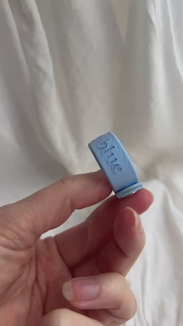 “Something Blue” Dog collar loop / wedding keepsake / token